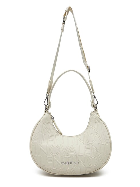 SHELBY Geantă de umăr cu curea dublă de umăr ecru - Genți femei