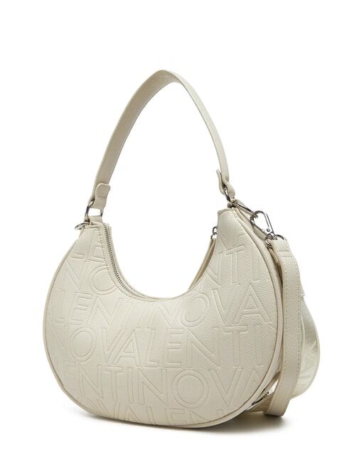 SHELBY Geantă de umăr cu curea dublă de umăr ecru - Genți femei