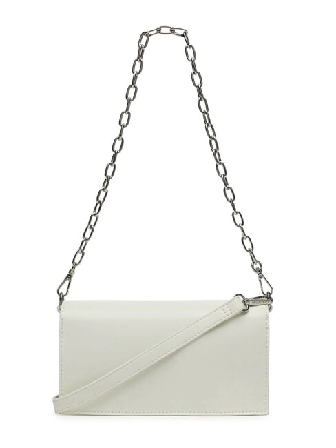 STEFANY Geantă cu dublă funcție și clapă alb - Genți femei