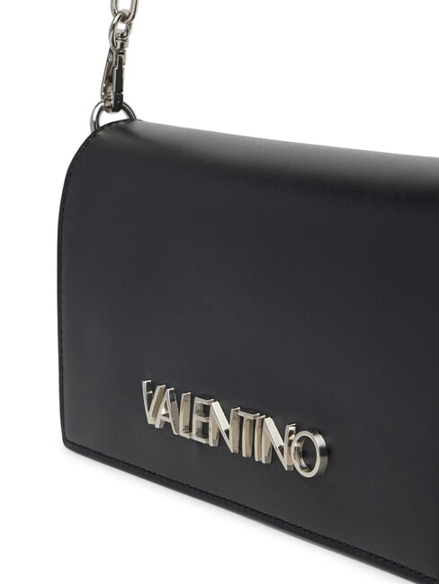 STEFANY Geantă cu dublă funcție și clapă negru - Genți femei