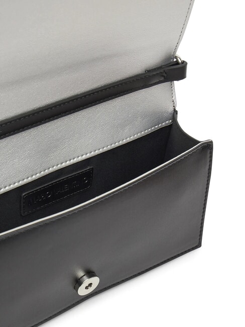 STEFANY Geantă cu dublă funcție și clapă negru - Genți femei