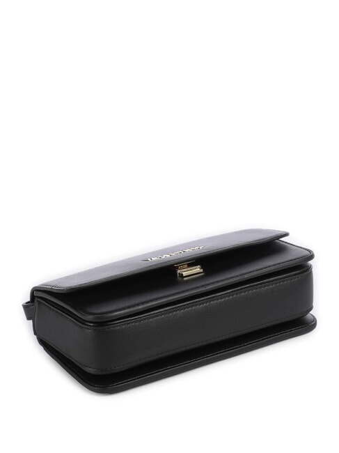 FLAP RE Geantă de umăr cu clapă negru - Genți femei