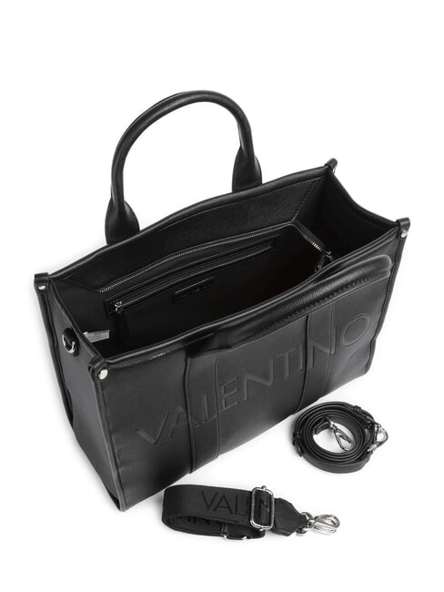 SYRIA RE Geantă de mână cu două bretele de umăr negru - Genți femei