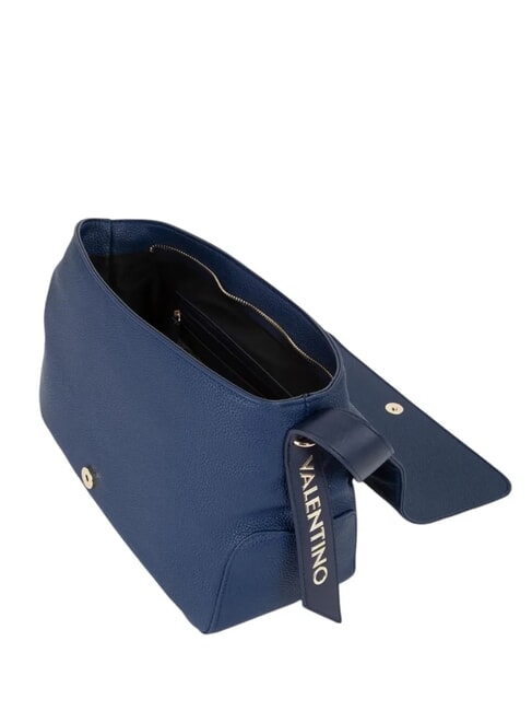 PEONIES RE Geantă de umăr cu clapă albastru - Genți femei