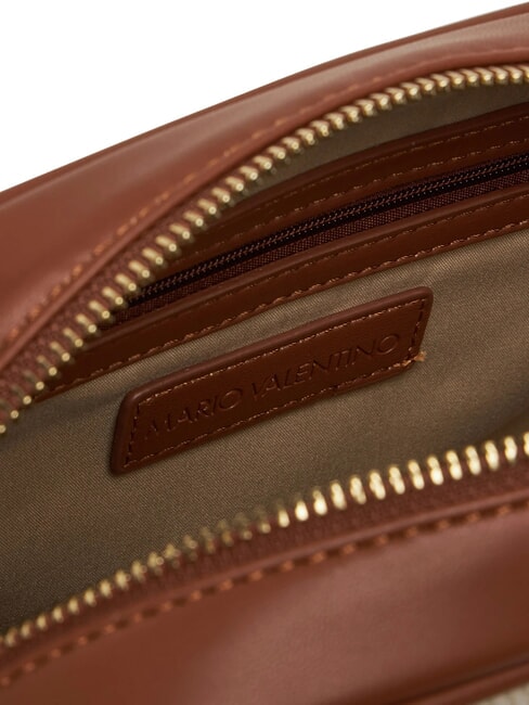 COVENT Geantă de pânză pentru cameră natural/piele - Genți femei