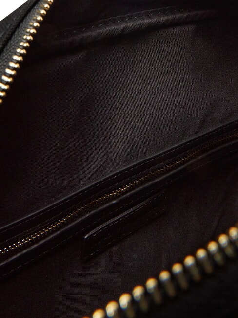 CANDLE Geantă tip ghiozdan din pânză cu curea de umăr negru - Genți femei