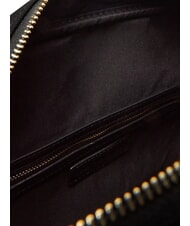 MARIO VALENTINO CANDLE Geantă tip ghiozdan din pânză cu curea de umăr negru - Genți femei - 5