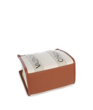 MARIO VALENTINO CANDLE Geantă mică de pânză natural/piele - Genți femei - 5