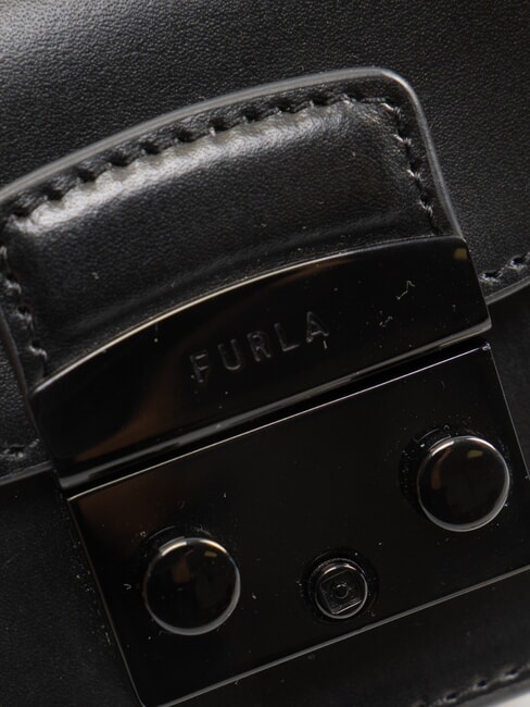 METROPOLIS Geantă de umăr micro negru - Genți femei