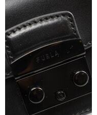 FURLA METROPOLIS Geantă de umăr micro negru - Genți femei - 3