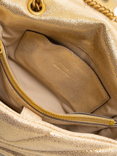 LOVE PUFF CLASSIC Geantă mare convertibilă auriu/nisip-aur antic - Genți femei