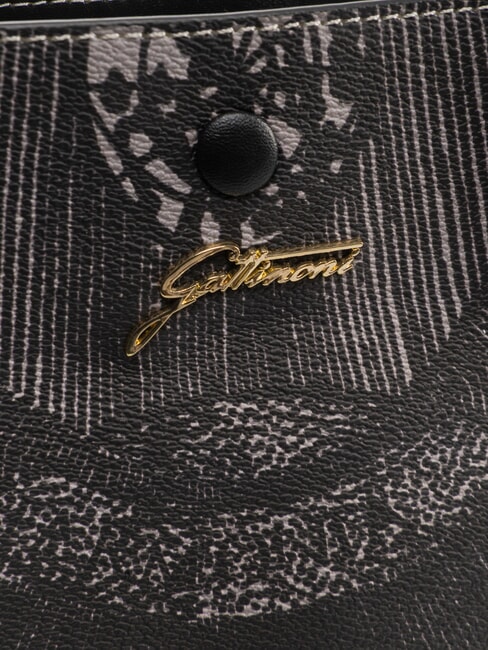 PLANETARIUM Geantă Shopper de umăr gri deschis monocrom/negru - Genți femei