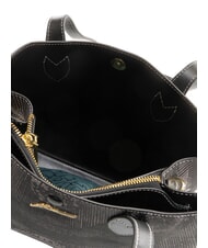 GATTINONI PLANETARIUM Geantă Shopper de umăr gri deschis monocrom/negru - Genți femei - 5