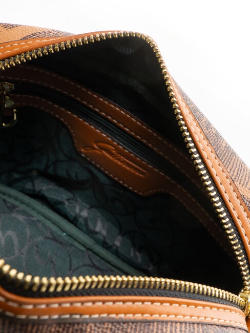 PLANETARIUM Geanta de umar cu buzunar monocromat.dk sprâncene/bronz - Genți femei