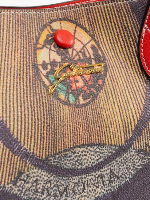 PLANETARIUM Geantă Shopper de umăr roşu - Genți femei