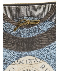 GATTINONI PLANETARIUM Poșetă cu manșetă lună/alb - Genți femei - 3