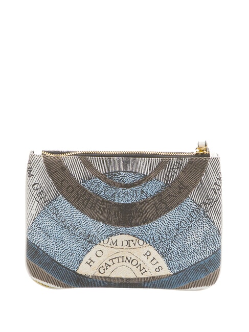 PLANETARIUM Poșetă cu manșetă lună/alb - Genți femei