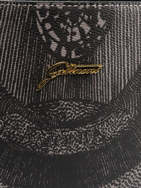 PLANETARIUM Geantă de umăr gri deschis monocrom/negru - Genți femei