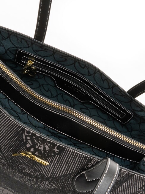 PLANETARIUM Geantă de umăr gri deschis monocrom/negru - Genți femei