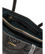 GATTINONI PLANETARIUM Geantă de umăr gri deschis monocrom/negru - Genți femei - 5