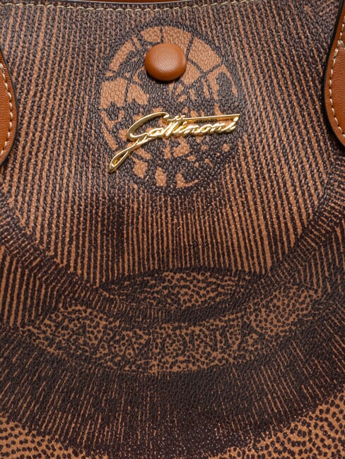 PLANETARIUM Geantă Shopper de umăr monocromat.dk sprâncene/bronz - Genți femei