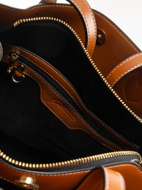 PLANETARIUM Geantă Shopper de umăr monocromat.dk sprâncene/bronz - Genți femei