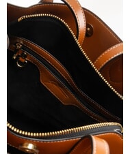 GATTINONI PLANETARIUM Geantă Shopper de umăr monocromat.dk sprâncene/bronz - Genți femei - 4