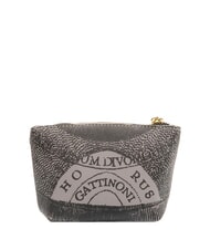 GATTINONI PLANETARIUM Necesar gri deschis monocromatic - Genți plic și truse - 2