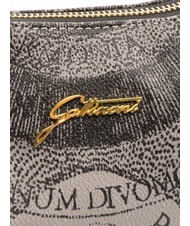 GATTINONI PLANETARIUM Geantă Hobo Crescent cu curea de umăr gri deschis monocrom/negru - Genți femei - 3