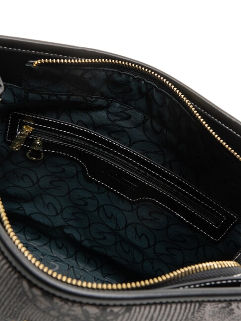 PLANETARIUM Geantă de umăr cu mâner cu lanț gri deschis monocrom/negru - Genți femei