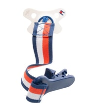 TOMMY HILFIGER TH Set de 2 suzete + lanț alb - Salopete și ținute pentru bebeluși - 3