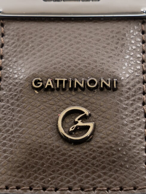 PLANETARIUM Breloc din piele maro inchis - Portchei