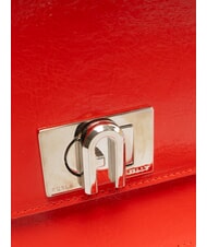 FURLA 1927 Geantă de umăr, din piele foc - Genți femei - 3