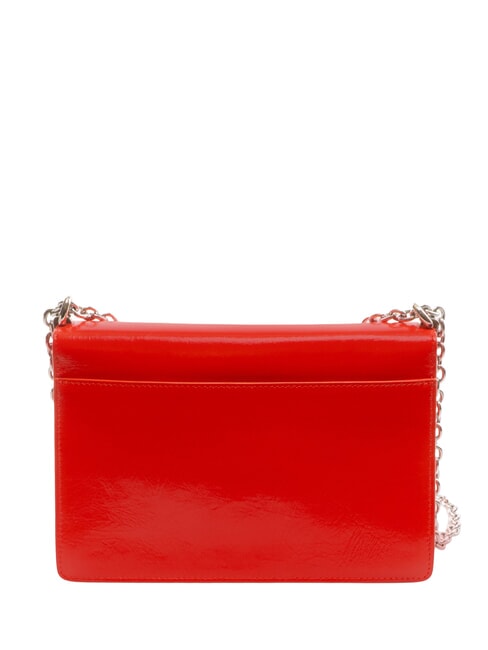 1927 Geantă de umăr, din piele foc - Genți femei