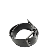 CALVIN KLEIN CASUAL PIN BUCKLE Curea de piele negru / bronz mat - Curele - 3