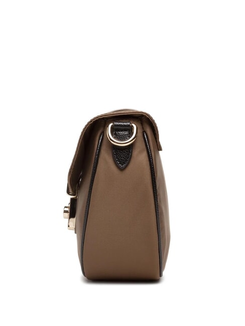 METROPOLIS Geantă de umăr mini noroi+negru+talc h - Genți femei