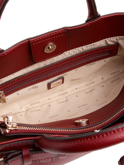 GREGORIA Geantă medie cu curea de umăr RED - Genți femei