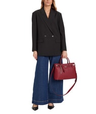 GUESS GREGORIA Geantă mare cu curea de umăr RED - Genți femei - 4