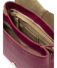 GIANNI CHIARINI HELENA ROUND Geantă din piele cu curea dublă de umăr floare de deșert - Genți femei - 5