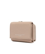 GIANNI CHIARINI WALLETS GRAIN Portofel mic din piele pietrișată sare roz - Portofele femei - 3