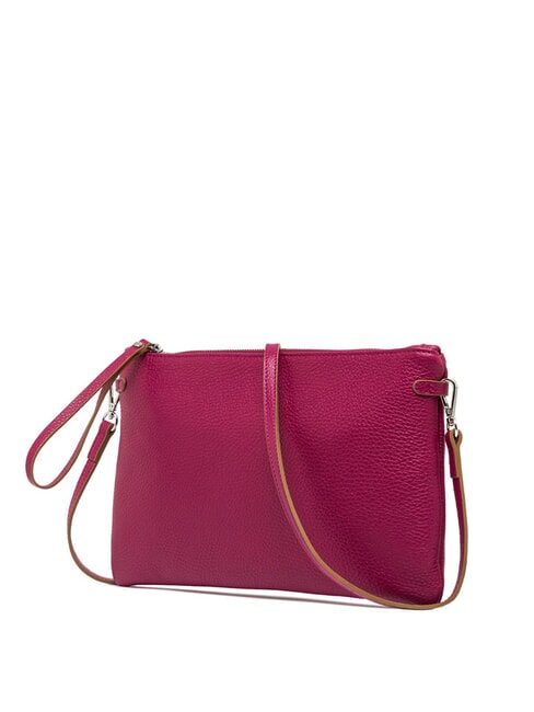 HERMY Geantă plic din piele cu curea de umăr floare de deșert - Genți femei