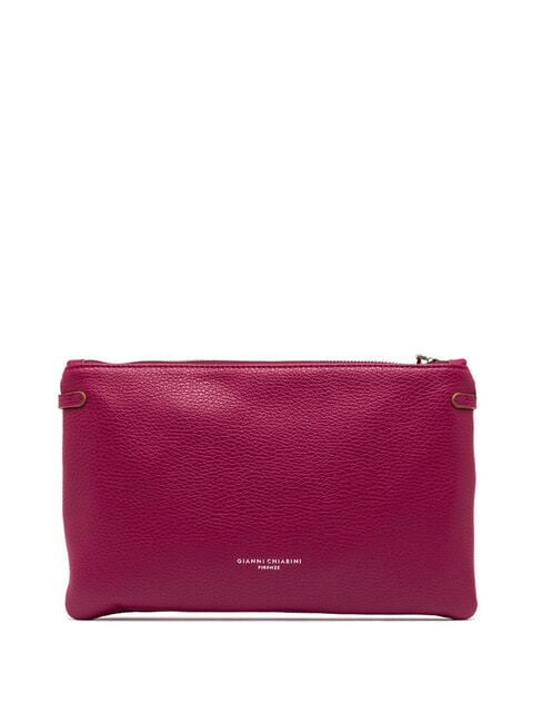 HERMY Geantă plic din piele cu curea de umăr floare de deșert - Genți femei