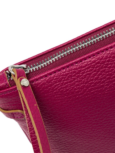 HERMY Geantă plic din piele cu curea de umăr floare de deșert - Genți femei