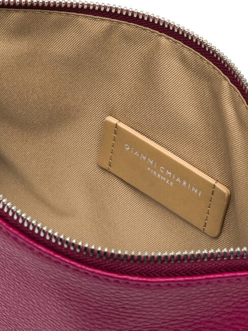 HERMY Geantă plic din piele cu curea de umăr floare de deșert - Genți femei