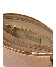 GIANNI CHIARINI BROOKE Geantă de umăr din piele ciocănită lut - Genți femei - 5