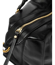 GIANNI CHIARINI ROXY Geantă de mână din piele cu curea de umăr negru - Genți femei - 4