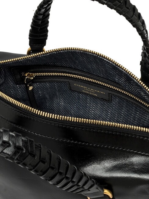 ROXY Geantă de mână din piele cu curea de umăr negru - Genți femei