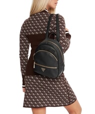GUESS MANHATTAN 2 Rucsac mic cu 2 compartimente BLACK - Genți femei - 4