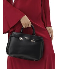 GUESS LORELEI  Geanta de mana, cu bareta de umar BLACK - Genți femei - 4