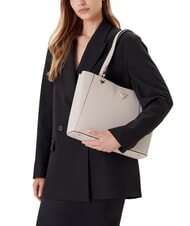 GUESS NOELLE Geanta shopper Saffiano bun - Genți femei - 4